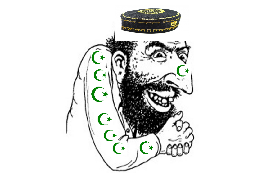 High Quality Muslim Happy Merchent Blank Meme Template