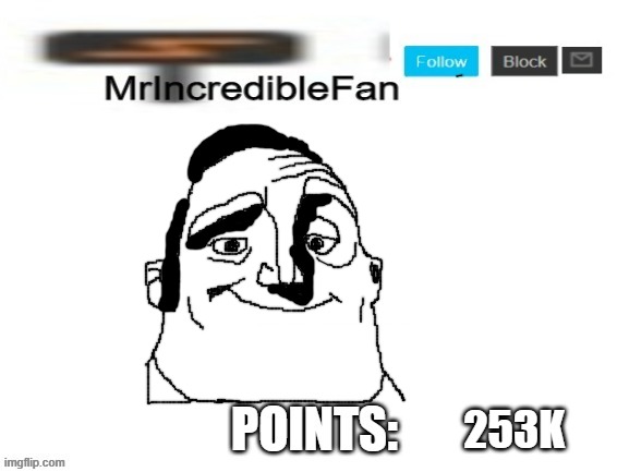 here is another drawing i did | 253K | image tagged in mrincrediblefan announcement template | made w/ Imgflip meme maker