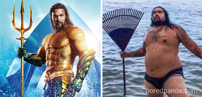 High Quality Aquaman Rake Blank Meme Template