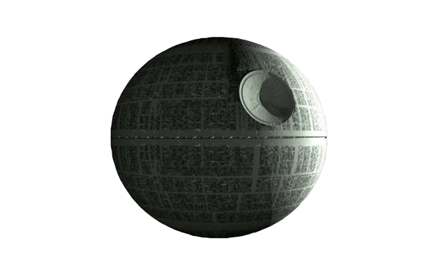 High Quality Death Star Transparent Background Blank Meme Template