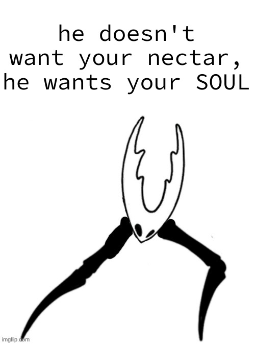 Pr Vse (HOT!!!) | he doesn't want your nectar, he wants your SOUL | image tagged in pr vse hot | made w/ Imgflip meme maker