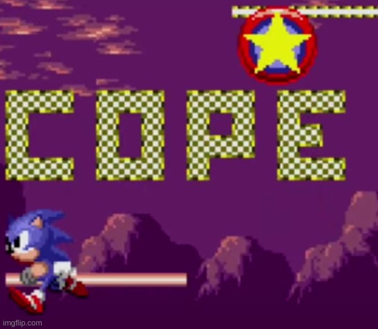Yes, this is actually in a official Sonic game | made w/ Imgflip meme maker