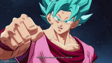 Super Saiyan Blue Goku KAIOKEN on Make a GIF