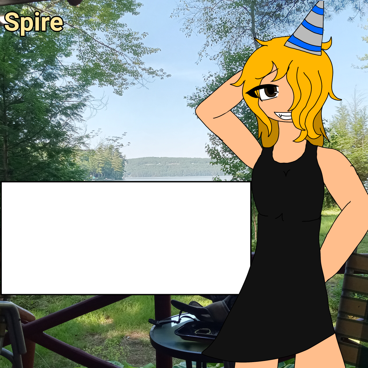 High Quality Spire birthday announcement template Blank Meme Template