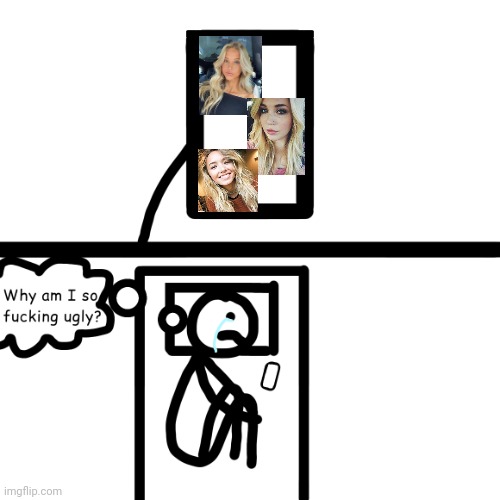 ... | image tagged in why am i so fucking ugly blank | made w/ Imgflip meme maker
