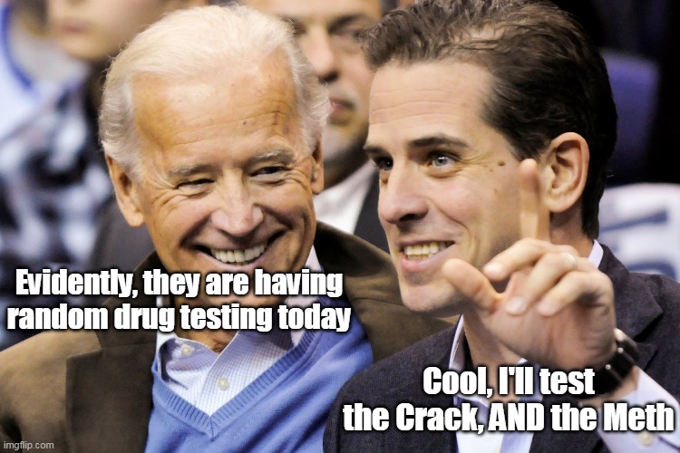 Both of em, sharp as a marble | Evidently, they are having random drug testing today; Cool, I'll test the Crack, AND the Meth | image tagged in memes | made w/ Imgflip meme maker