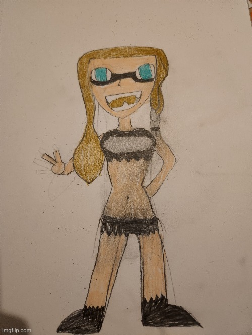 I drew Pacifica Meshi | made w/ Imgflip meme maker