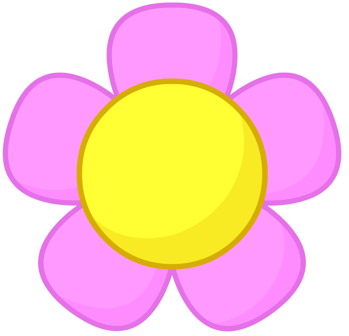 Flower BFDI Asset Blank Meme Template