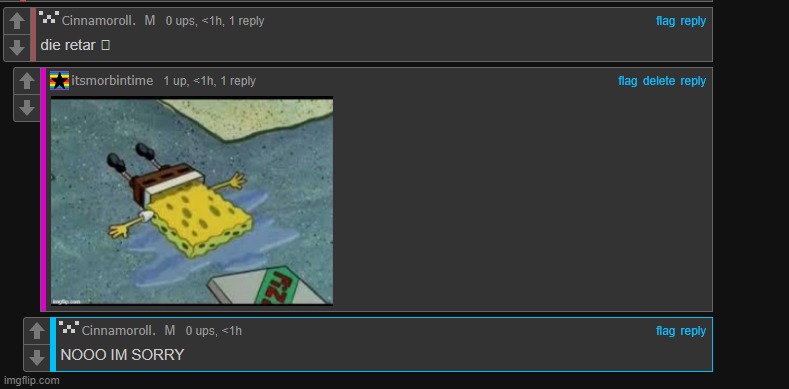 he die | made w/ Imgflip meme maker