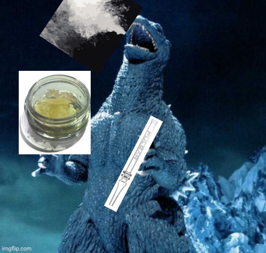 DABZILLA | image tagged in laughing godzilla | made w/ Imgflip meme maker