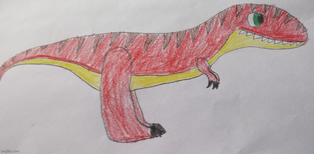 This is me dinosaur oc named Tyrex | image tagged in tyrex | made w/ Imgflip meme maker
