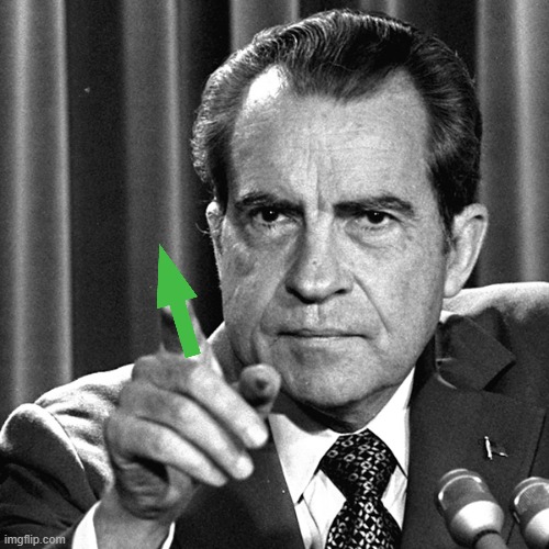 Nixon | image tagged in nixon | made w/ Imgflip meme maker