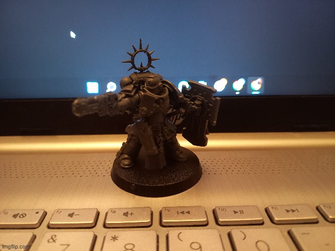 just got a new primaris lieutenant | image tagged in warhammer 40k | made w/ Imgflip meme maker