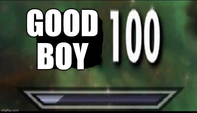 Sneak 100 | GOOD BOY | image tagged in sneak 100 | made w/ Imgflip meme maker