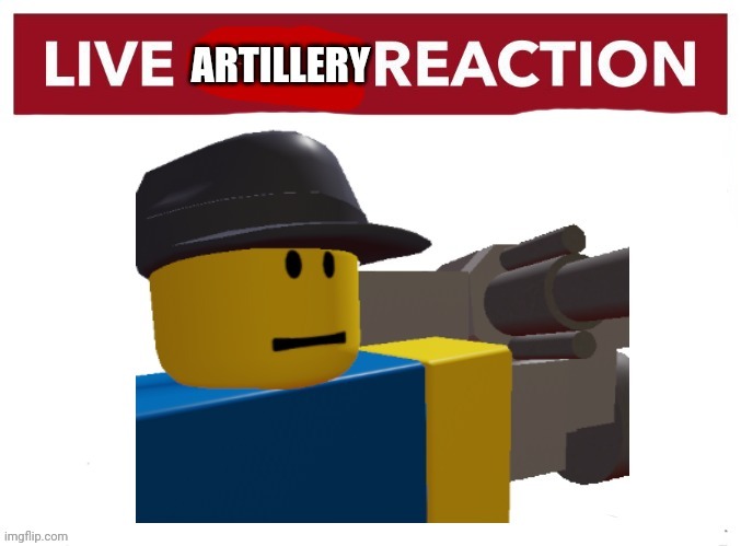 Literally me when raydog: | image tagged in live artillery reaction | made w/ Imgflip meme maker