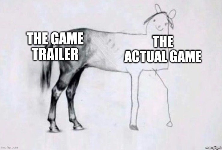 Giga Giga Chad| Non Non Chad | THE GAME TRAILER; THE ACTUAL GAME | image tagged in horse drawing,funny,memes,games | made w/ Imgflip meme maker
