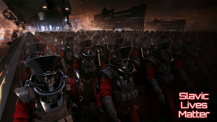 Slavic United Empire | Slavic Lives Matter | image tagged in slavic united empire,slavic | made w/ Imgflip meme maker
