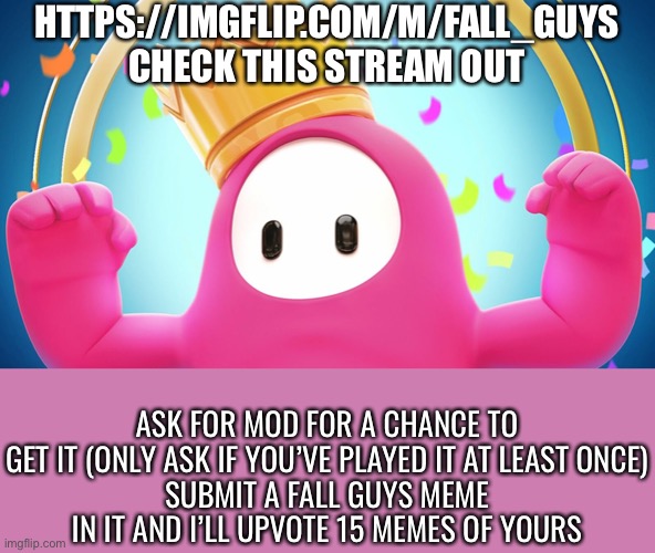 I’ve come to bargain | HTTPS://IMGFLIP.COM/M/FALL_GUYS CHECK THIS STREAM OUT; ASK FOR MOD FOR A CHANCE TO GET IT (ONLY ASK IF YOU’VE PLAYED IT AT LEAST ONCE)
SUBMIT A FALL GUYS MEME IN IT AND I’LL UPVOTE 15 MEMES OF YOURS | image tagged in fall guys | made w/ Imgflip meme maker