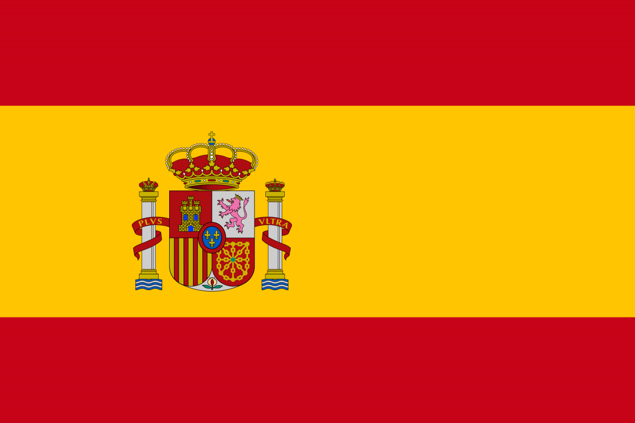 High Quality Spain flag Blank Meme Template
