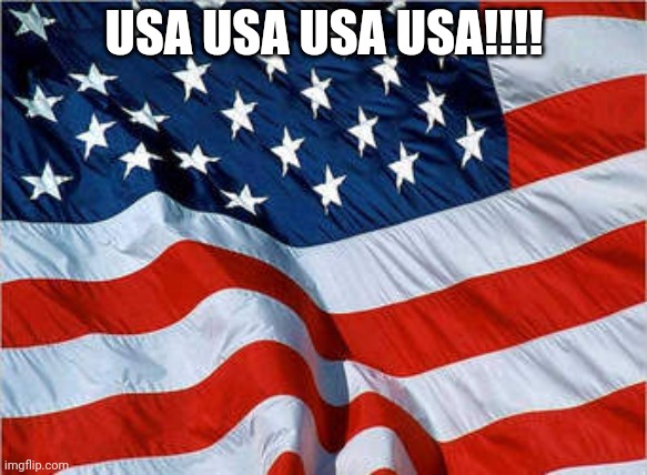 USA Flag | USA USA USA USA!!!! | image tagged in usa flag | made w/ Imgflip meme maker