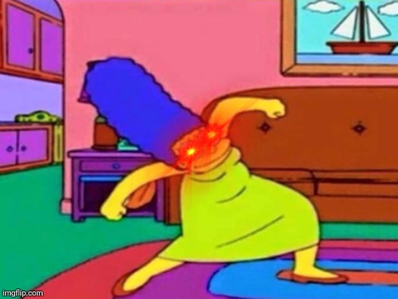 Marge Krumping | image tagged in marge krumping | made w/ Imgflip meme maker