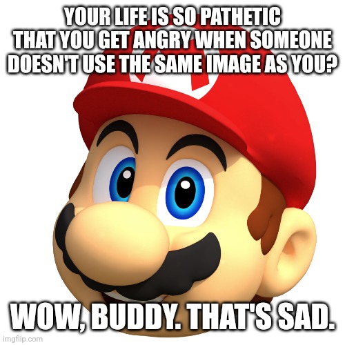 idc if i broke your chain Blank Meme Template