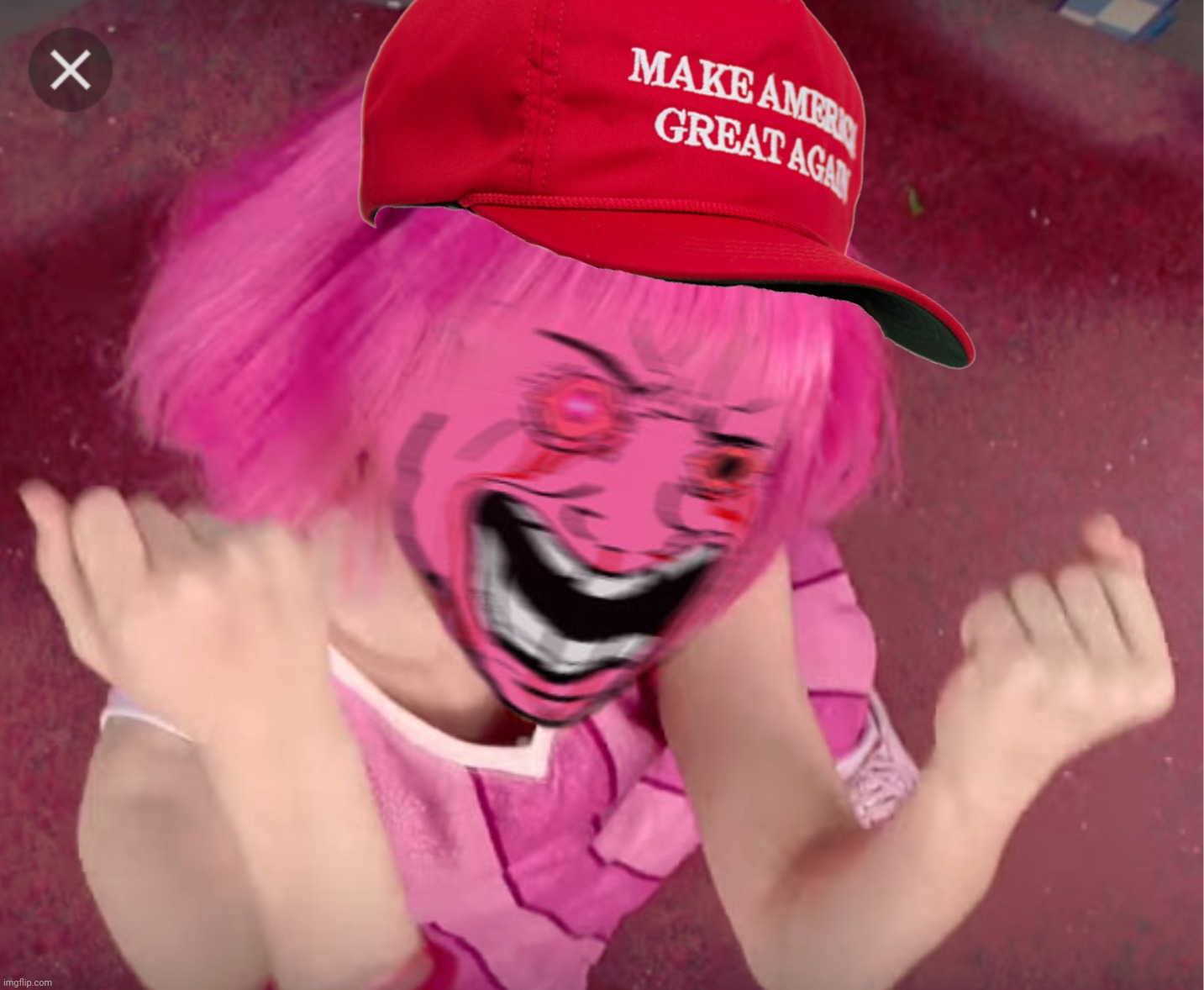 Pink Wojak Gal mad | image tagged in pink wojak gal mad,pink wojak,wojak,maga | made w/ Imgflip meme maker