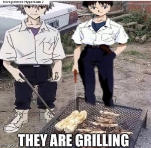 THE HANDS :SKULL: | image tagged in they are grilling | made w/ Imgflip meme maker