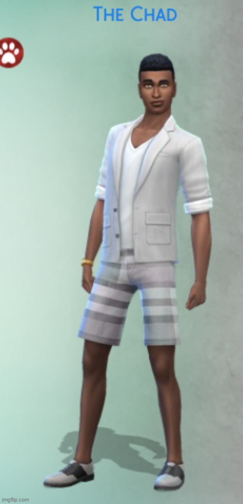 is this a bad or good choice of name for a styled look? | image tagged in sims 4 | made w/ Imgflip meme maker