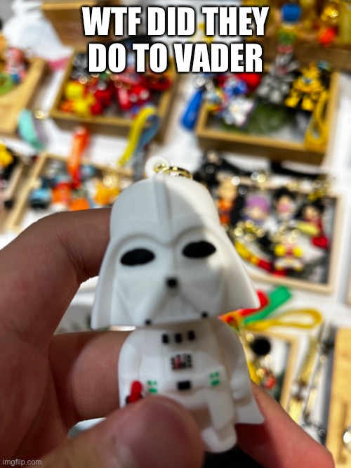 WTF DID THEY DO TO VADER | made w/ Imgflip meme maker
