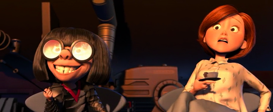 High Quality Edna Excited Helen Scared Blank Meme Template