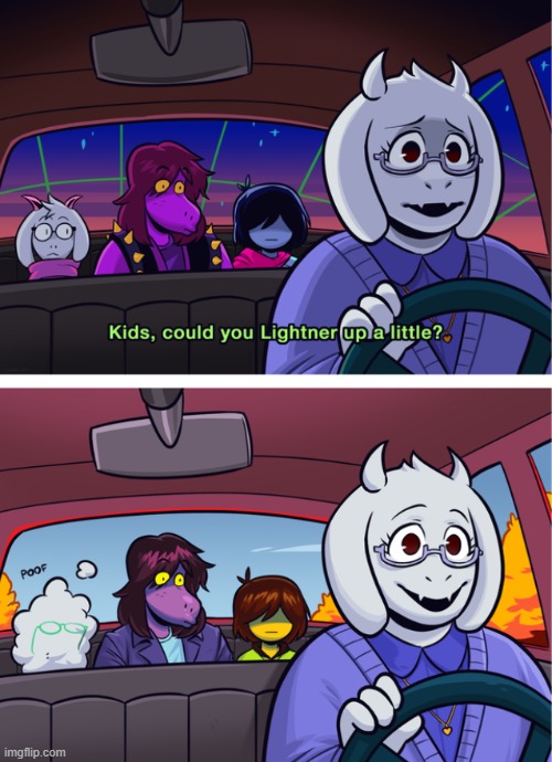 day 11 of posting undertale comics | image tagged in rip techno | made w/ Imgflip meme maker