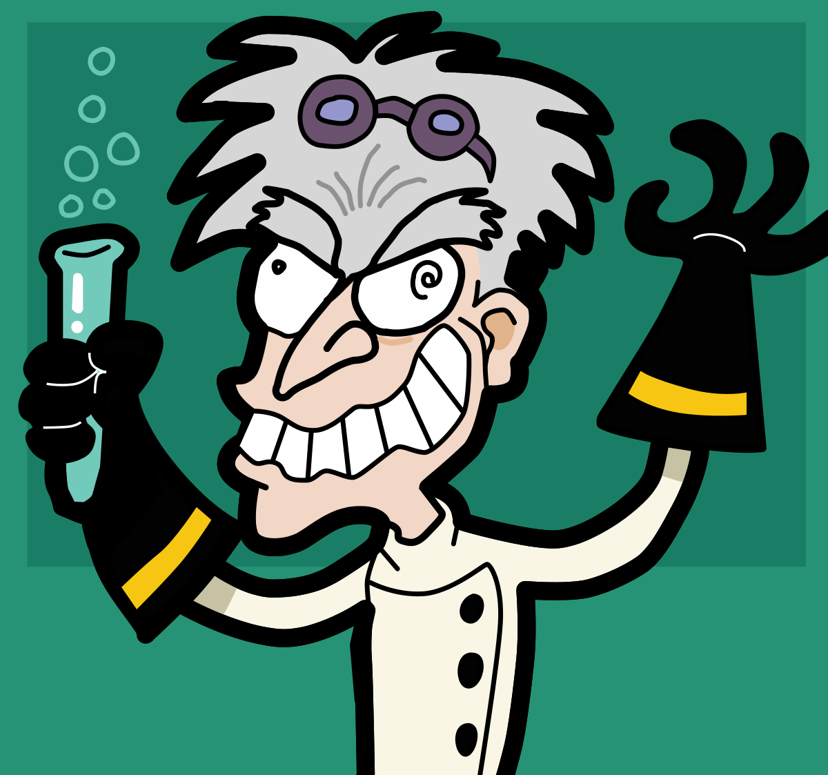 High Quality Mad Scientist Blank Meme Template