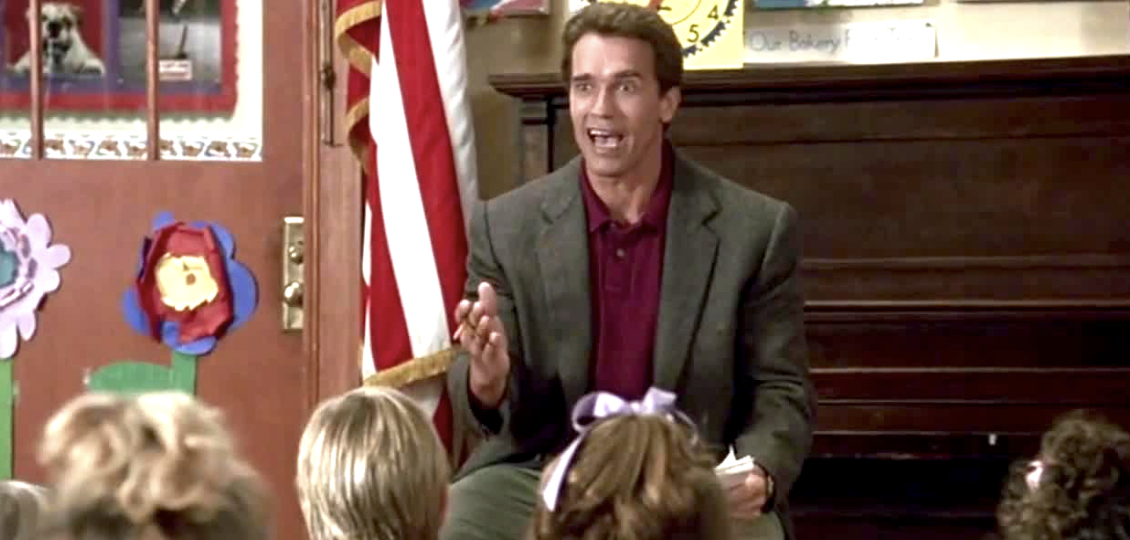 Who Is Your Daddy Kindergarten Cop Blank Meme Template