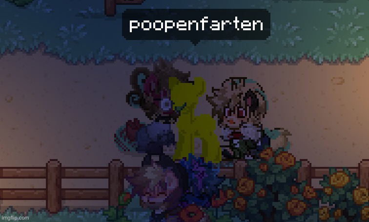 trolling random ppl on ponytown>>>> | made w/ Imgflip meme maker