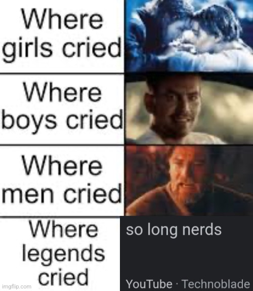 Technoblade was a legend | image tagged in where legends cried | made w/ Imgflip meme maker