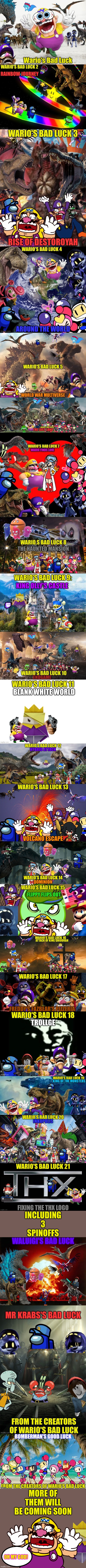 Wario's Bad Luck Big Collection.mp3 | image tagged in wario dies,wario,so much images,oh my god,too many tags | made w/ Imgflip meme maker