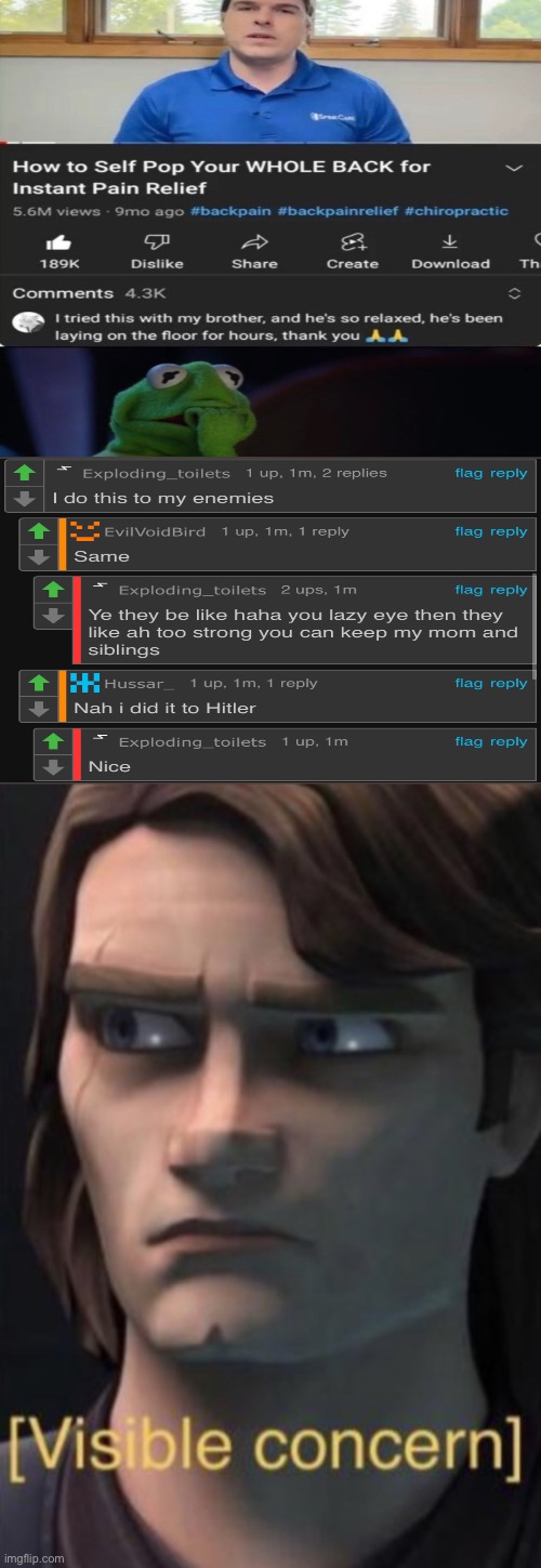 I found this on this stream too! Love this stream! | image tagged in anakin visible concern | made w/ Imgflip meme maker