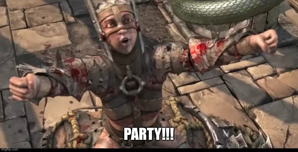 Victory! Woo! | PARTY!!! | image tagged in victory woo | made w/ Imgflip meme maker