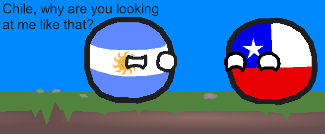 Chile, why are you looking at me like that? Blank Meme Template