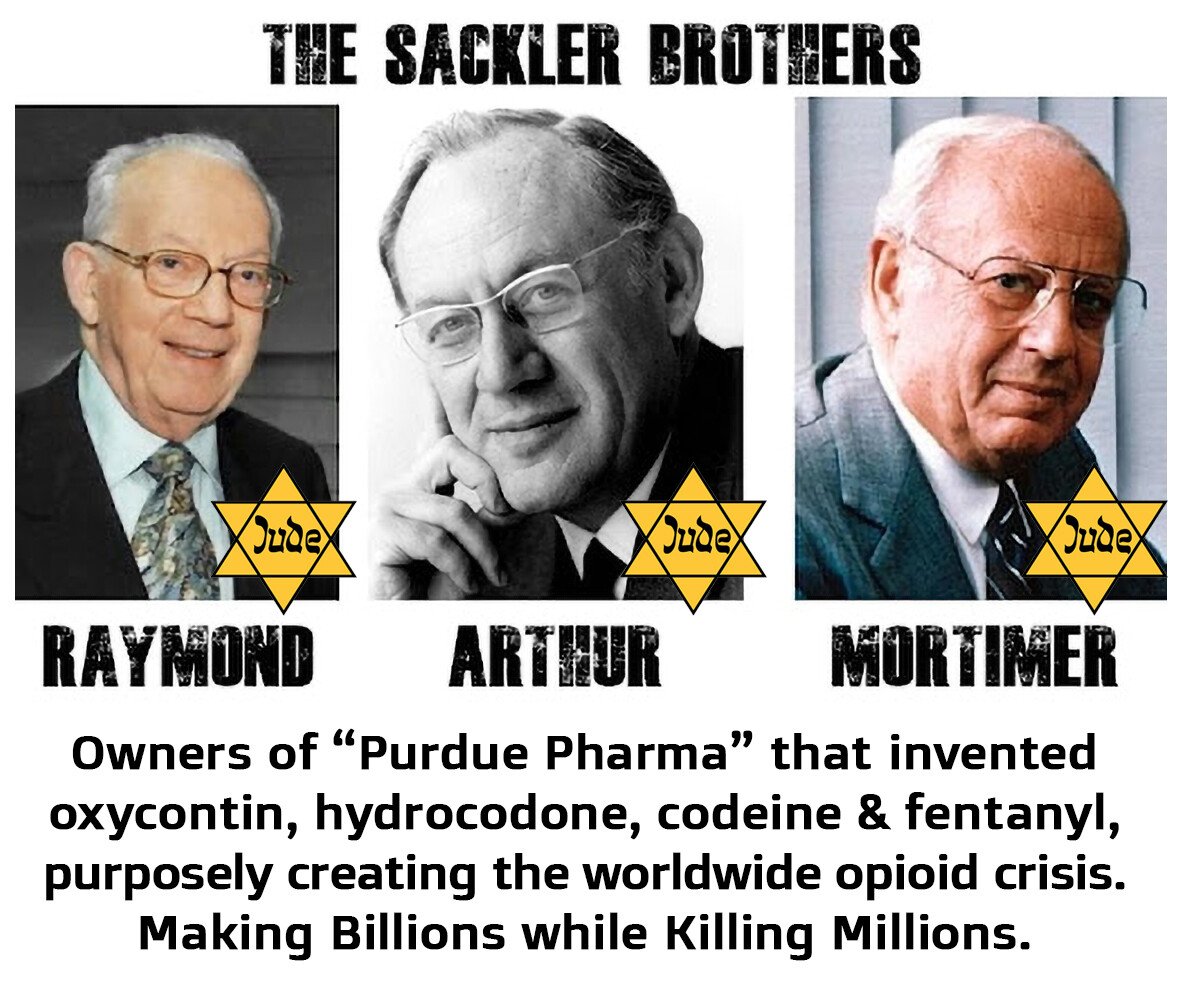 High Quality Jewish poison. Big Pharma is in the hands of the Jewish cartel Blank Meme Template