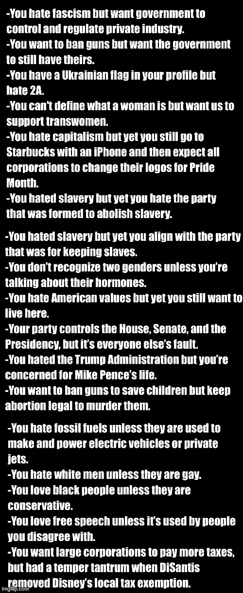 Liberal Hypocrisy at its finest. | image tagged in stupid liberals,liberal logic,liberal hypocrisy,triggered liberal | made w/ Imgflip meme maker