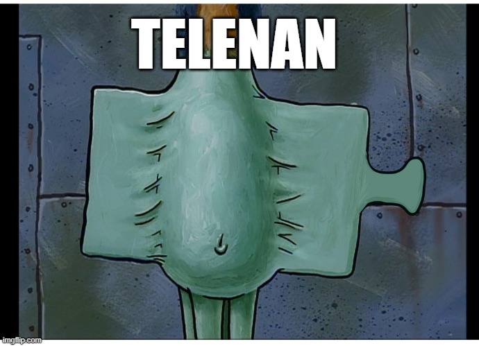 TELENAN | TELENAN | image tagged in spongebob | made w/ Imgflip meme maker