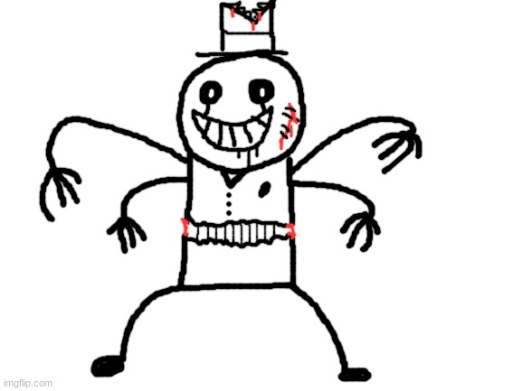 SAMMY THE TOXIC NIGHTMARE! | image tagged in blank white template,sammy,memes,funny,creepy,drawing | made w/ Imgflip meme maker
