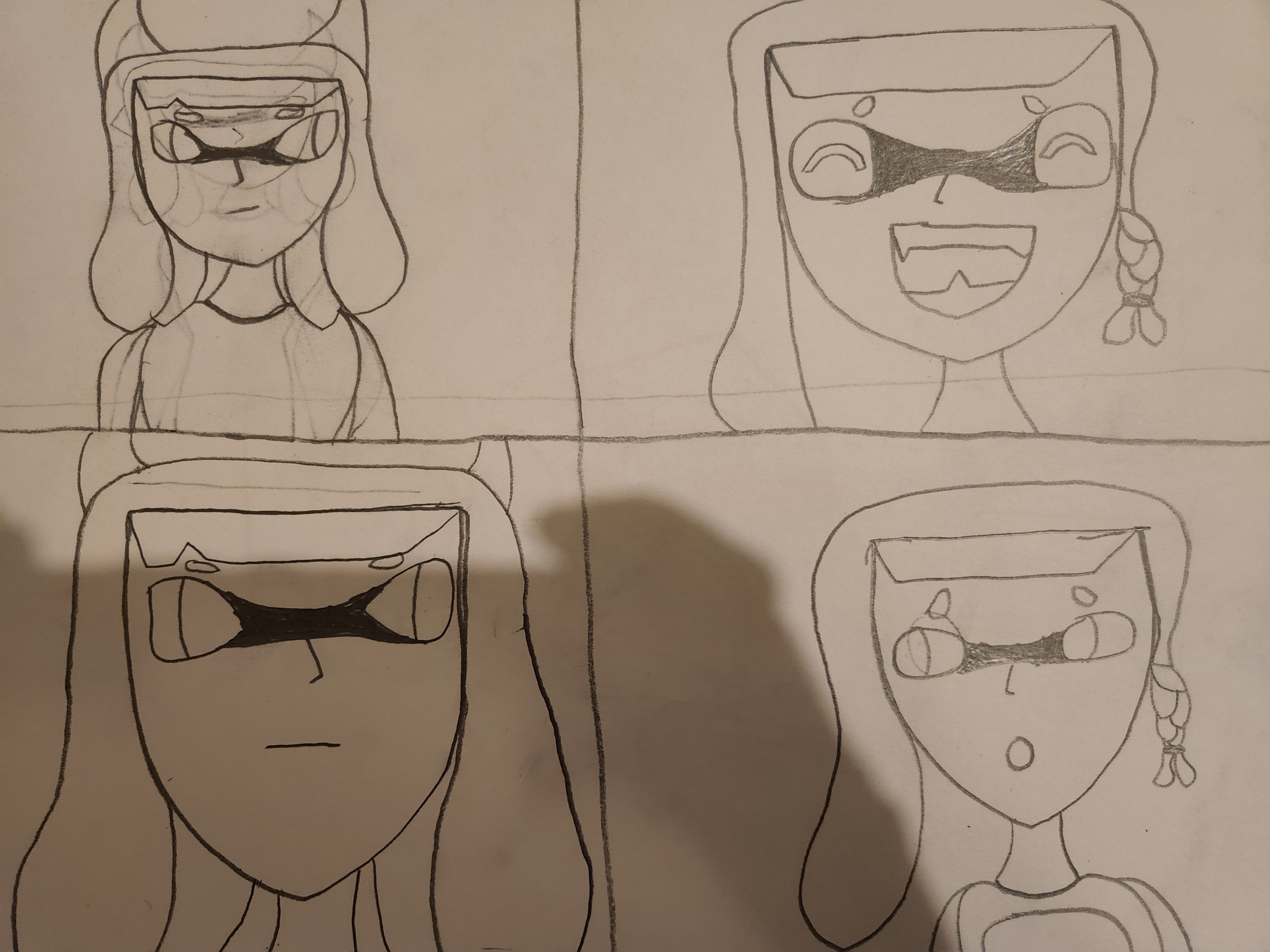 Inkmatas Pacifica 4 panel Blank Meme Template