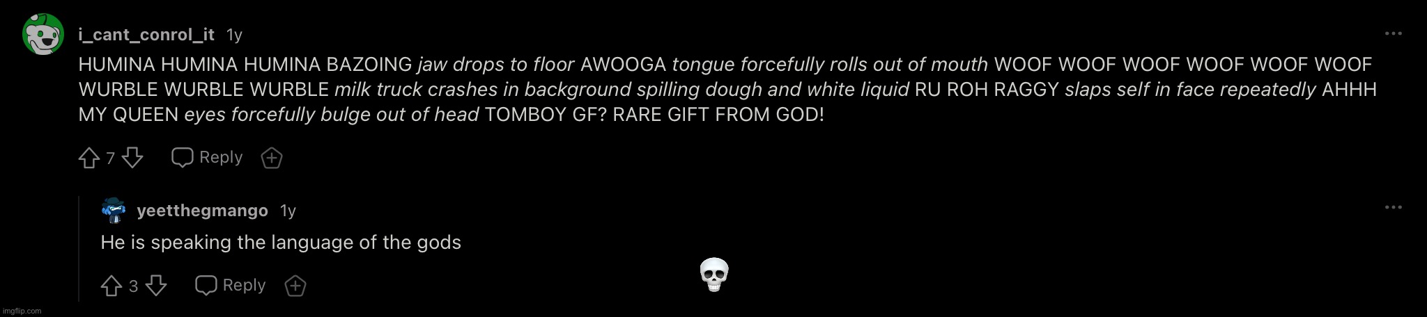 💀 | made w/ Imgflip meme maker