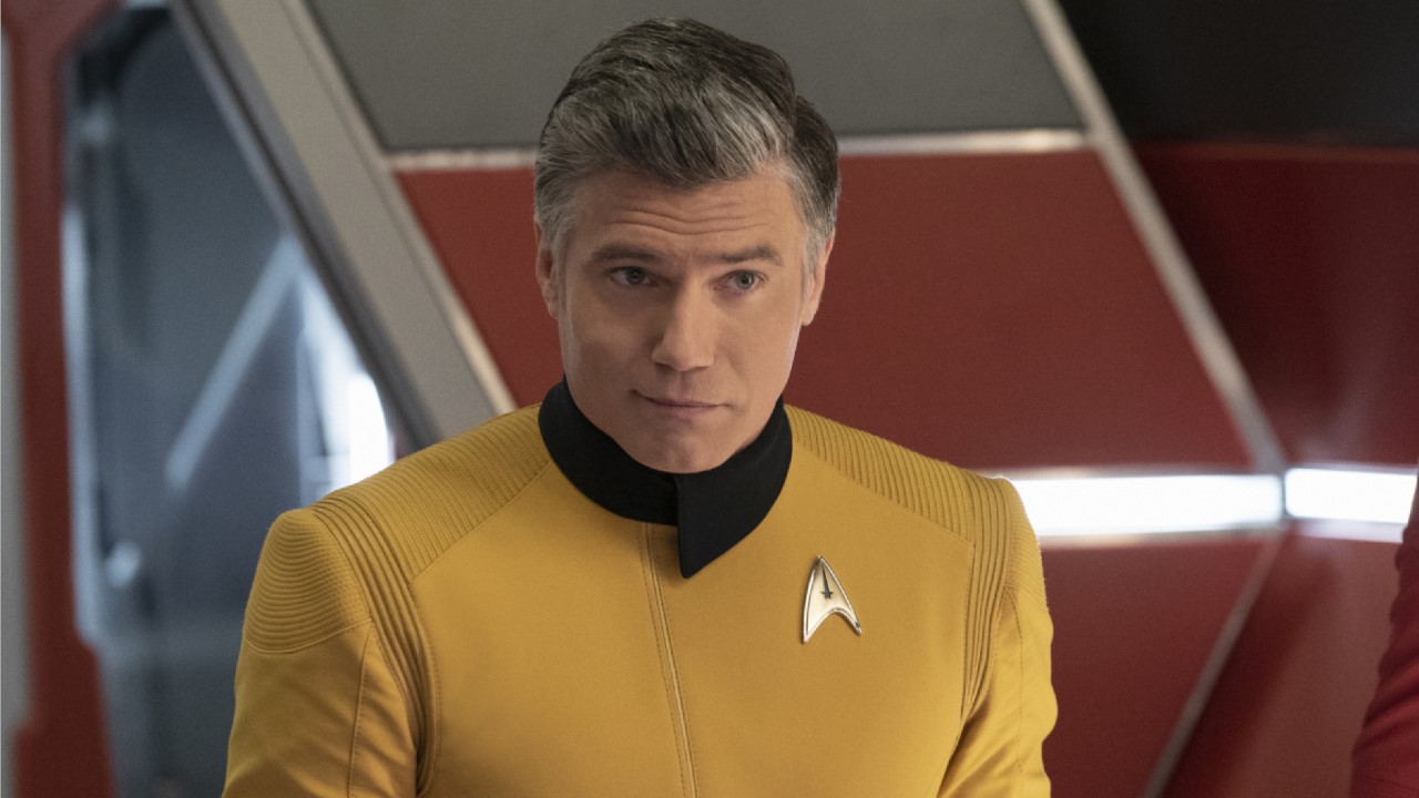 Captain Pike Smiling Blank Meme Template