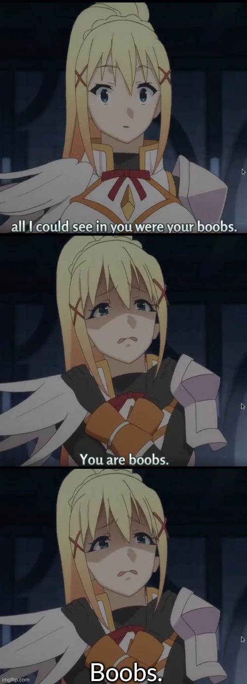 Boobs. | made w/ Imgflip meme maker