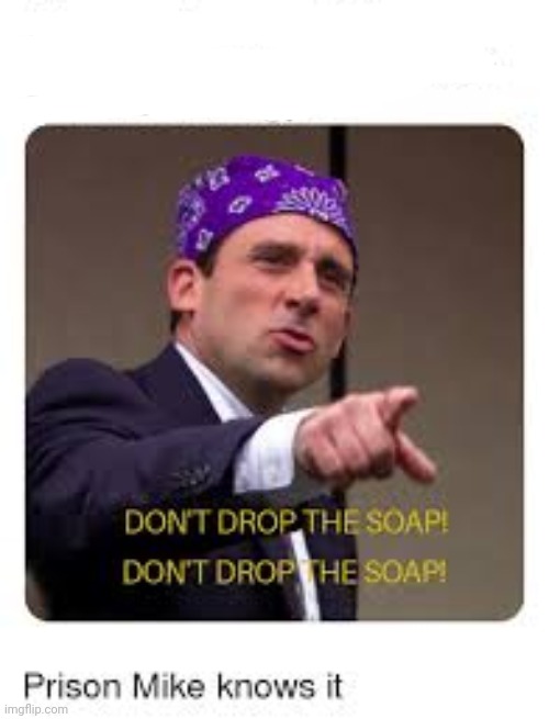 Prison mike | image tagged in prison mike | made w/ Imgflip meme maker