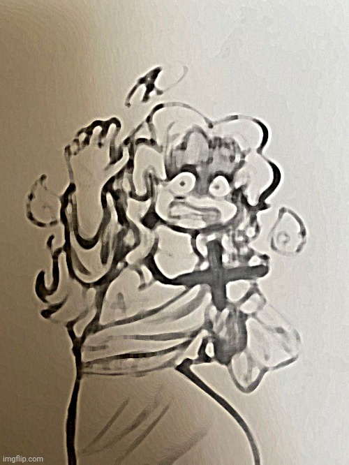 Gabriel with a cross | image tagged in gabriel with a cross | made w/ Imgflip meme maker